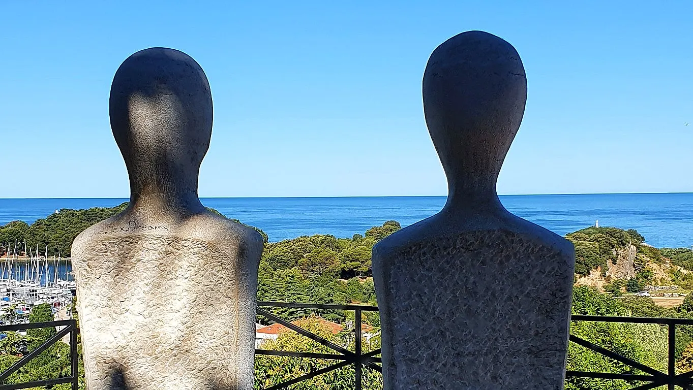 Skulpturenpark an der Küste bei Vrsar